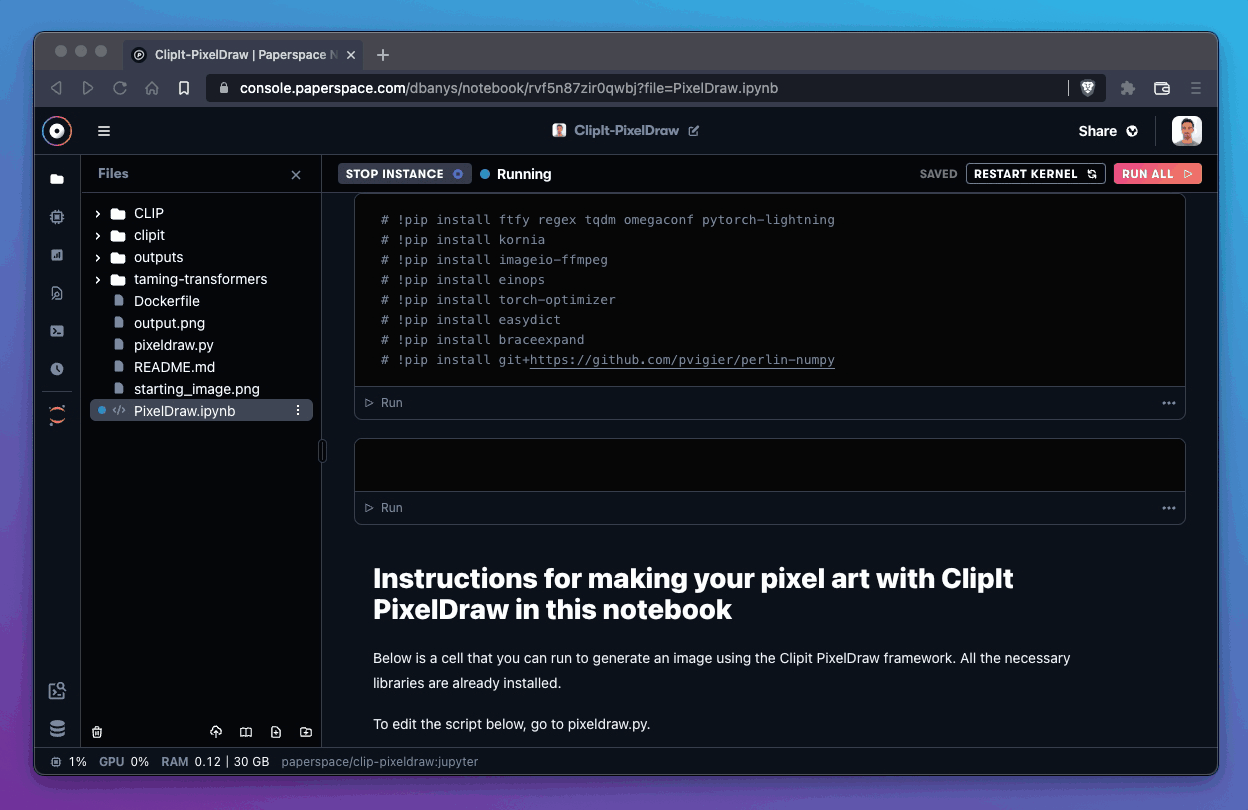 Use the wget command